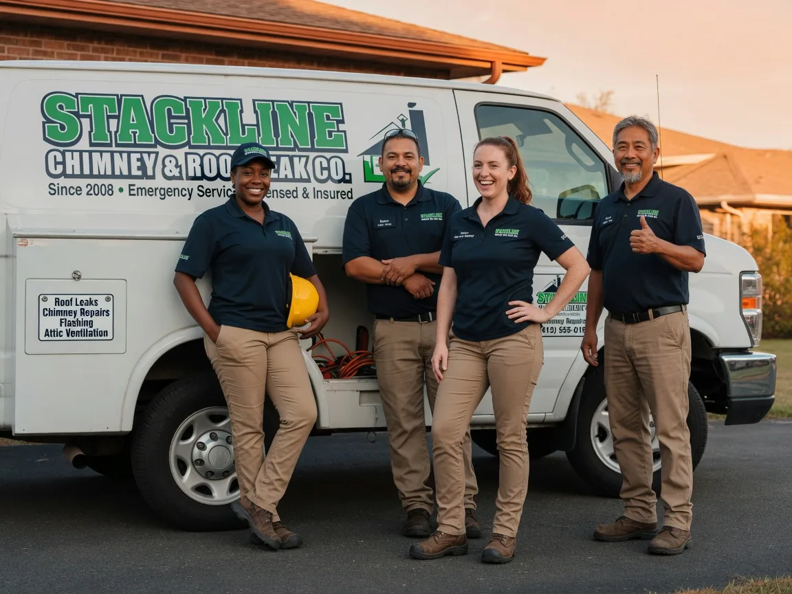 Chimney flashing repair company in Cobb, CA